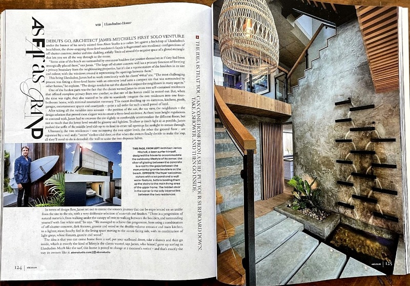 Two-Close-Between featured in VISI Magazine